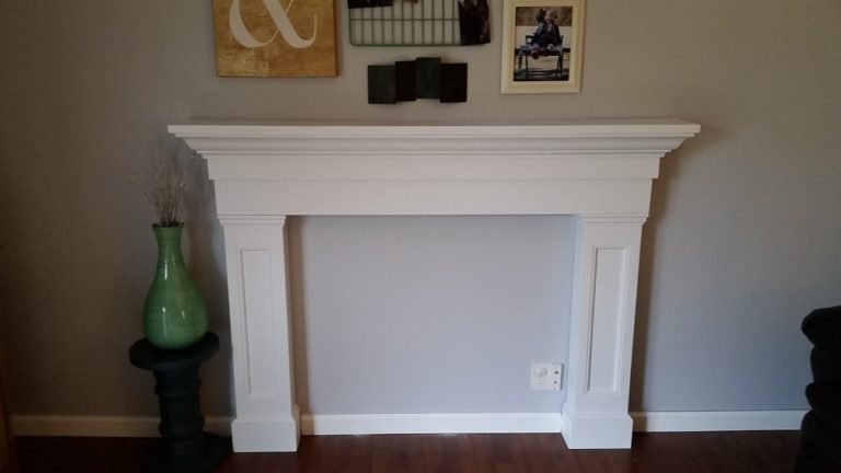 Faux Fireplace