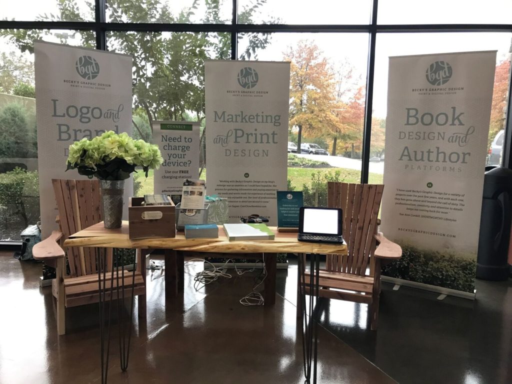 Chairs and Tables for Business Booth 