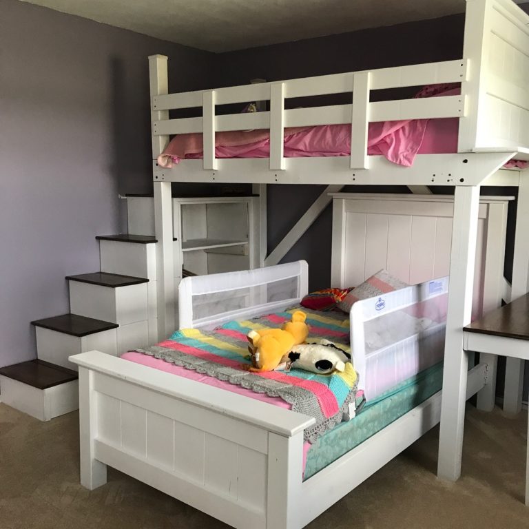 Girl's Bunk Beds