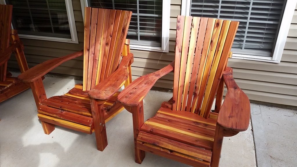 Red Cedar Adirondack Chairs