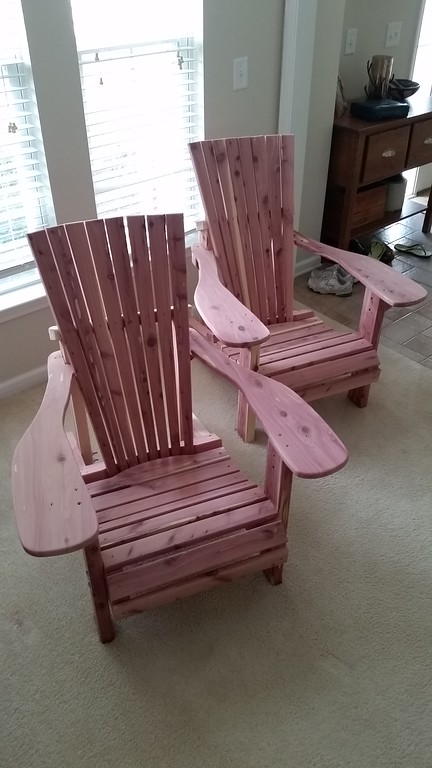 Red Cedar Adirondack Chairs