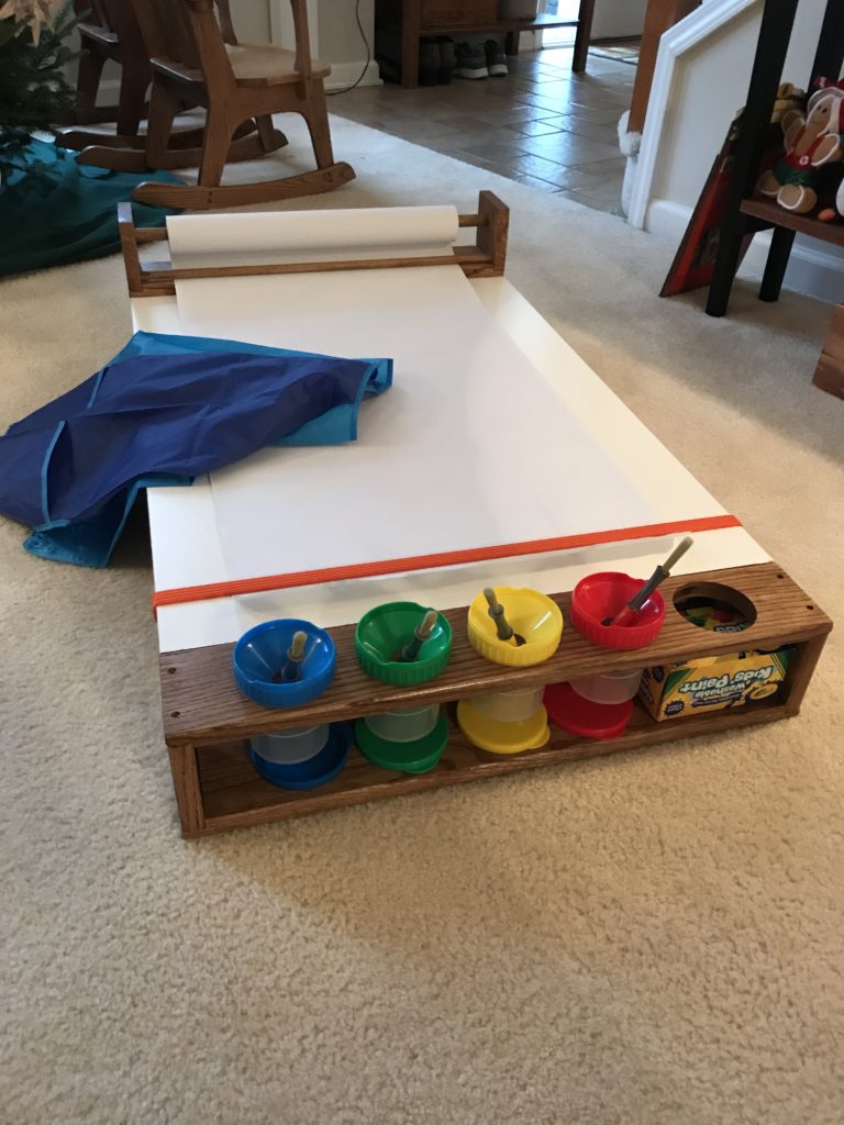 Child’s Art Table, Free Plans Included