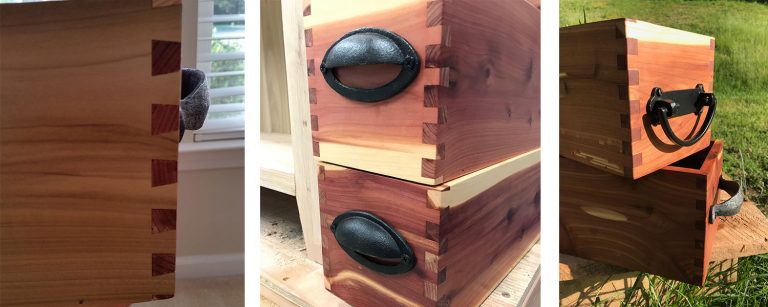 Cedar Mini Decorative Planters/Boxes