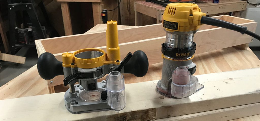Keeping the dust down while Routering. - Bayne Custom Woodworking ...