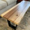 White Oak and Walnut table