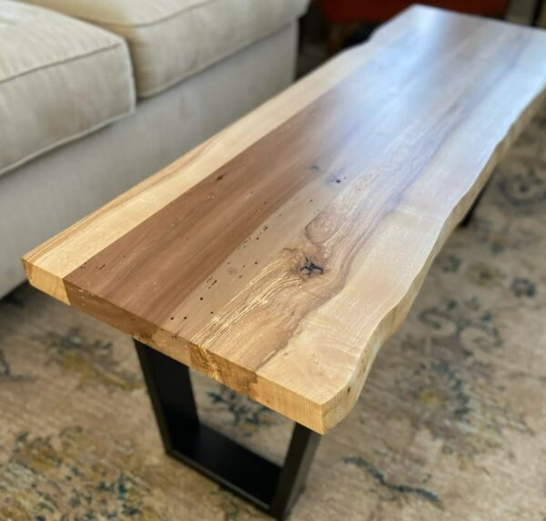 White Oak and Walnut table