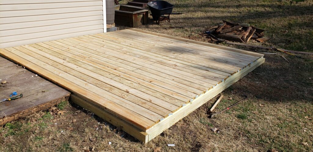 16 x 12 Deck