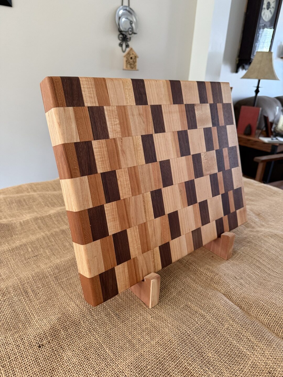 16" x 12 1/2" Black Walnut, Cherry, Maple - Image 3
