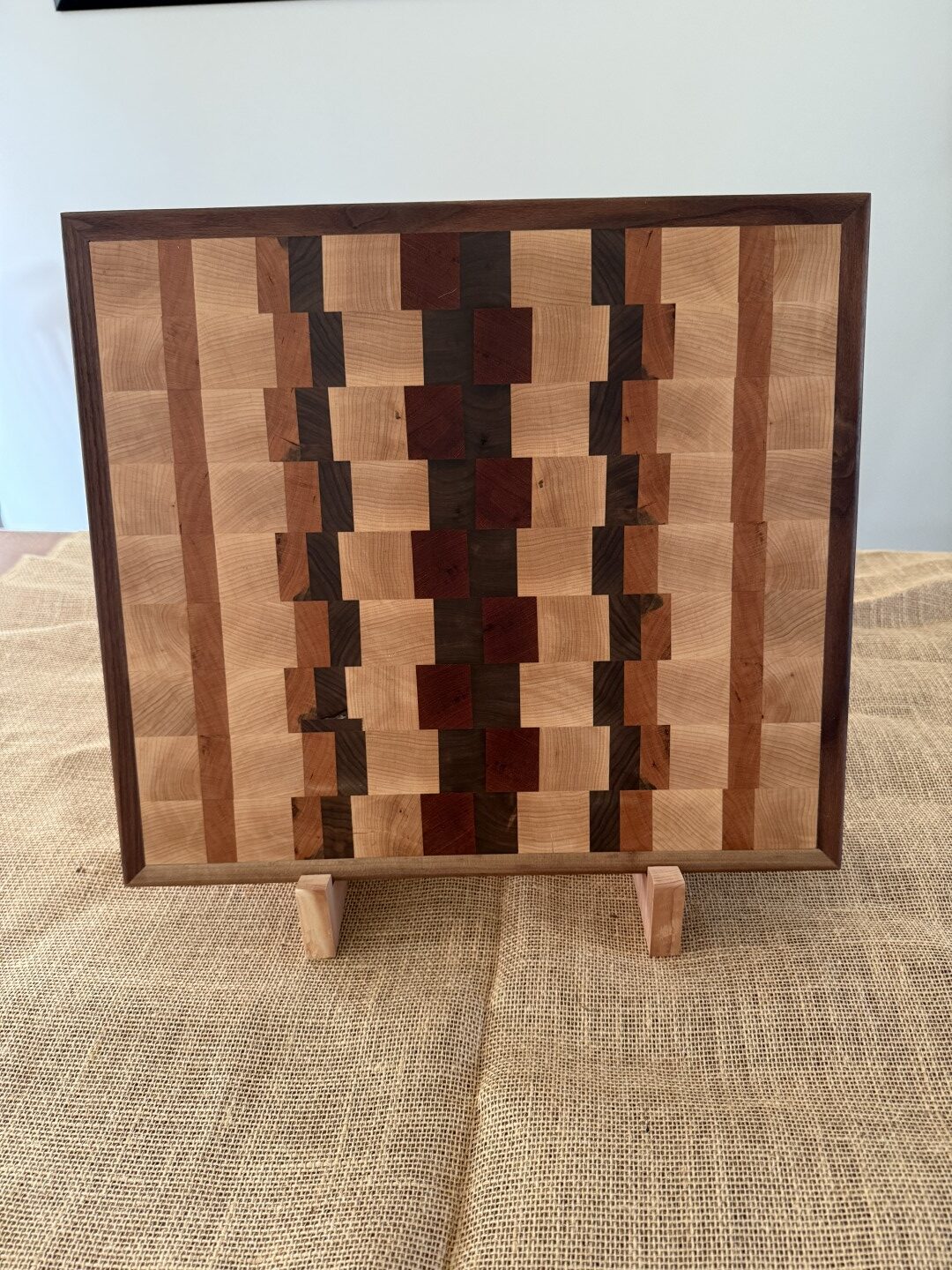End grain, multiple species cutting board for that butcher inside of you - Image 3