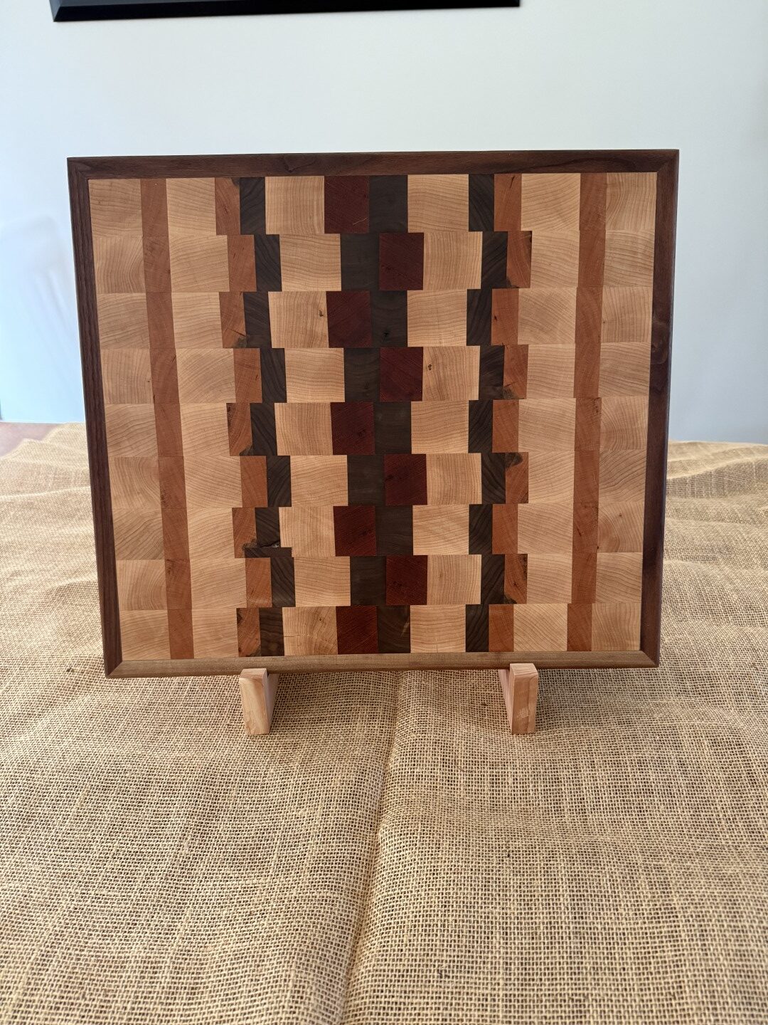 End grain, multiple species cutting board for that butcher inside of you - Image 2